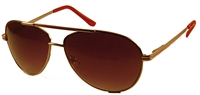 Sej Aviator i s�lv og r�d